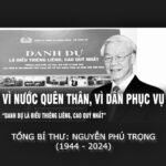 Vô cùng thương tiếc Tổng Bí thư Nguyễn Phú Trọng